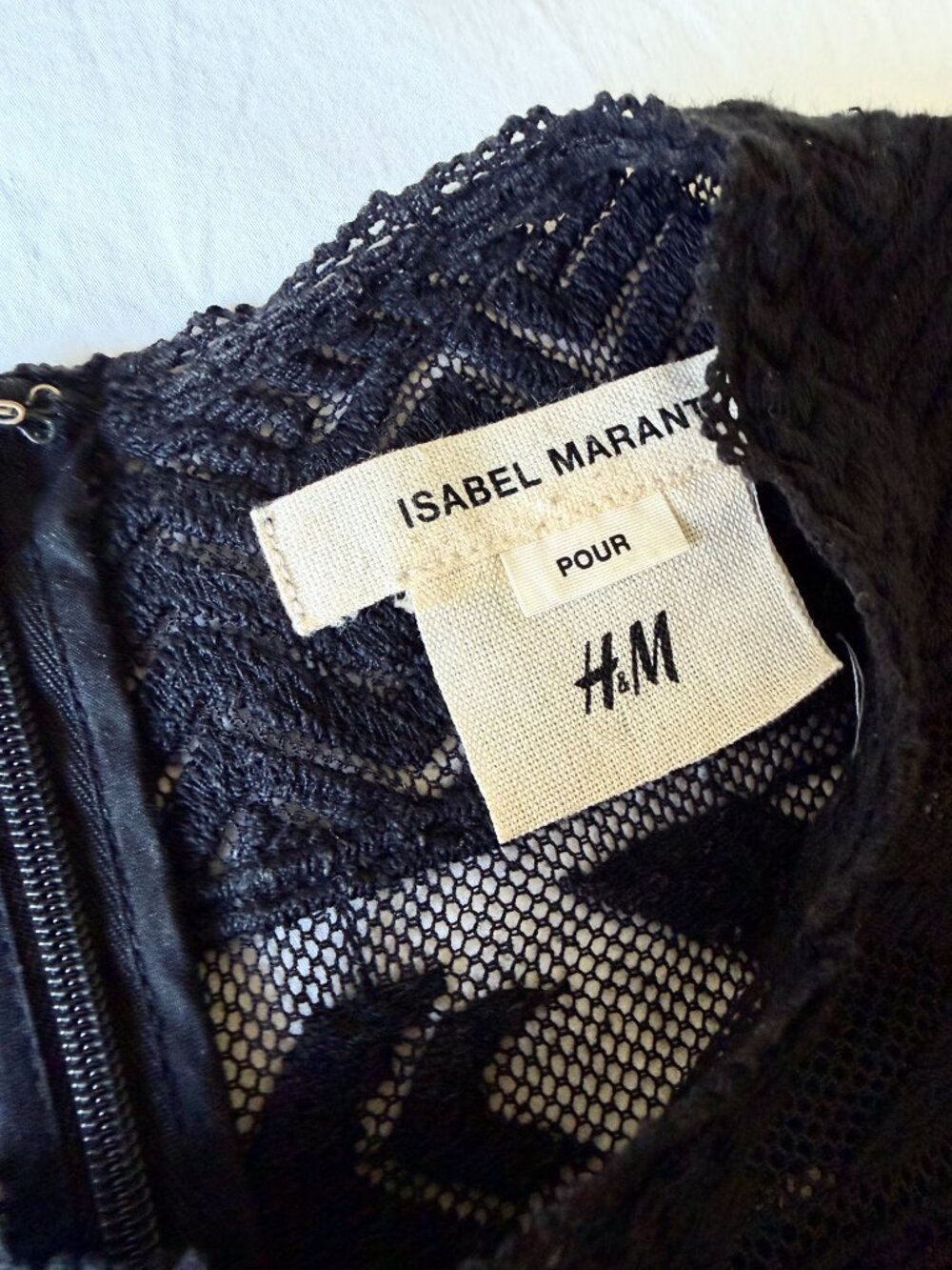 Isabel Marant x H&M Sheer Lace Top - Picture 3 of 9